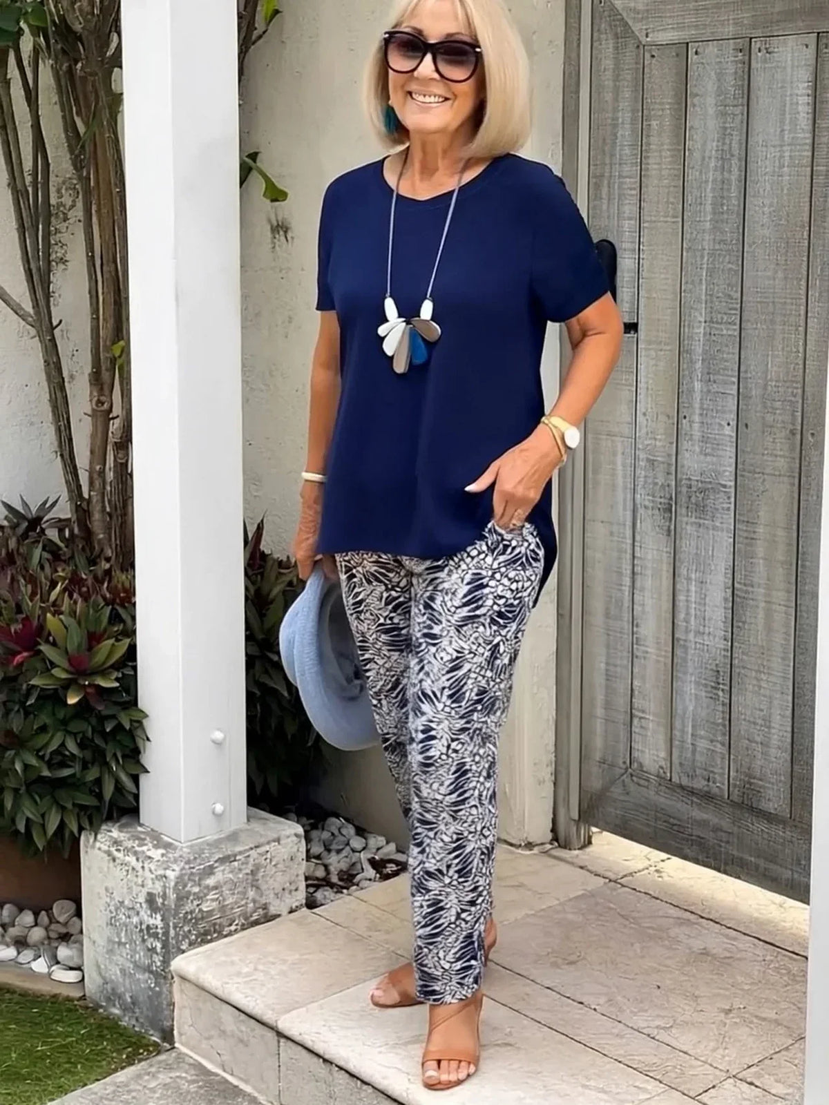 Vittoria | Matching Breathable Wide-Leg Comfort Set