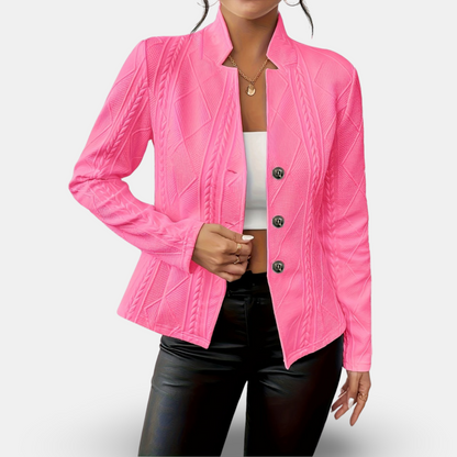 Chloe | Transitional Lightweight Buttoned Fit Jacket