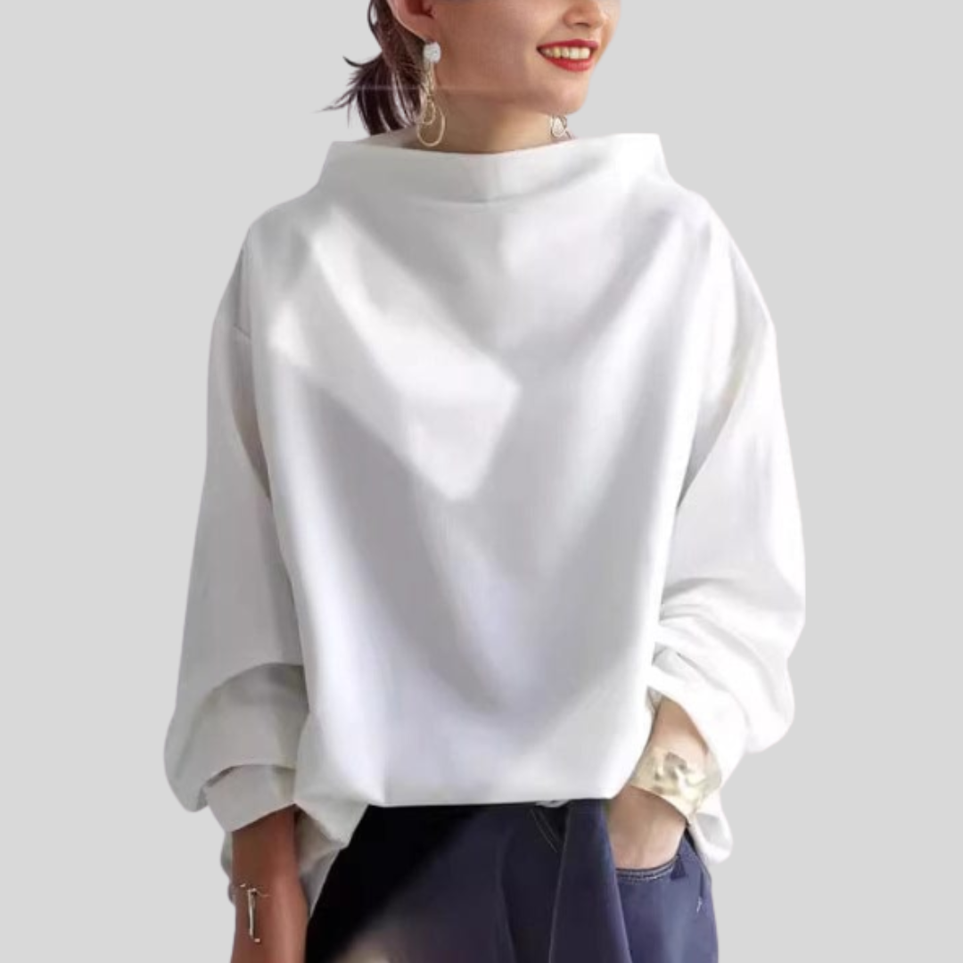 Asuncion | Weekend-Ready Oversized High-Neck Comfort Sweater
