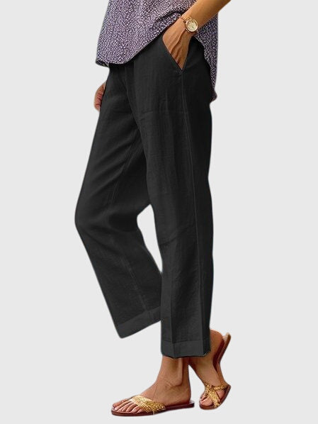 Lidia | Errand-Day Tailored Comfort Pants
