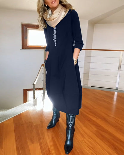 Gioconda | Occasion-Ready Breathable Slimming Flair Dress