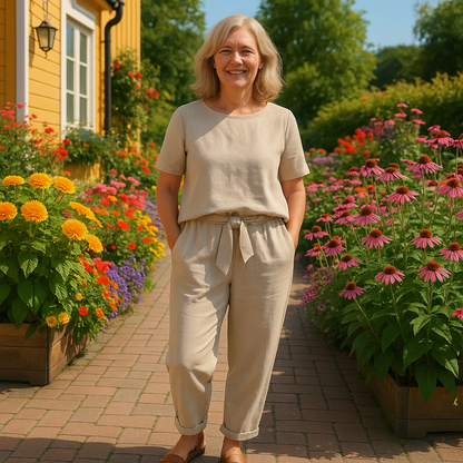 Mariana | Loungeworthy Breathable Summer Coordination Set