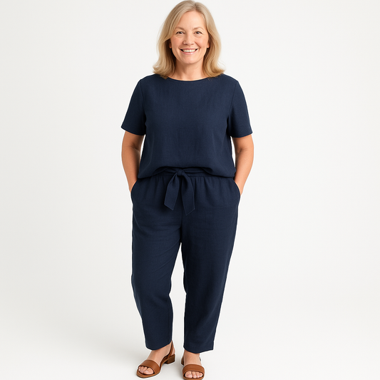 Mariana | Loungeworthy Breathable Summer Coordination Set