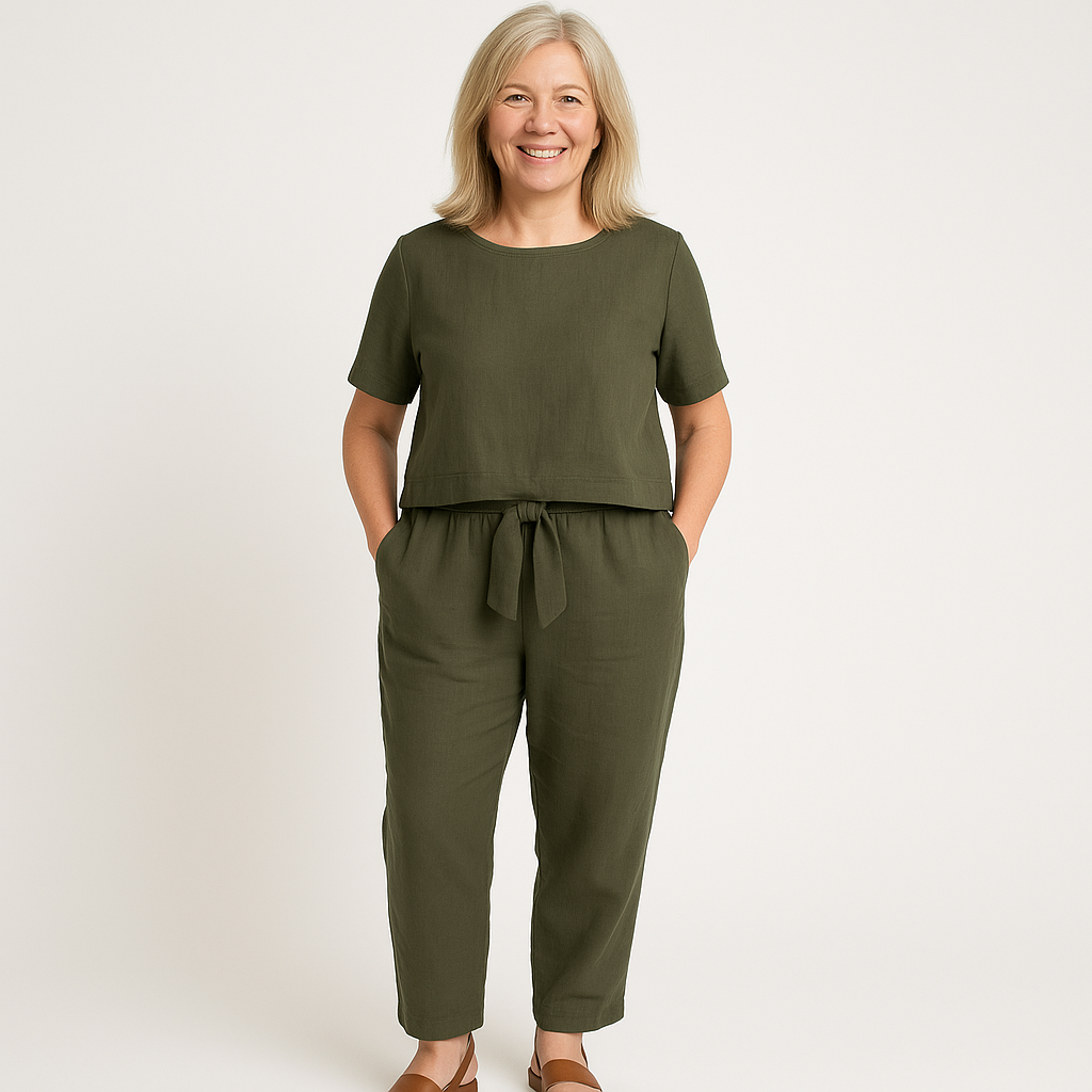 Mariana | Loungeworthy Breathable Summer Coordination Set
