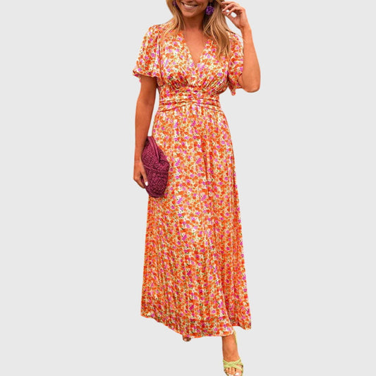 Ochwia | Brunch Breathable Maxi Drape Dress