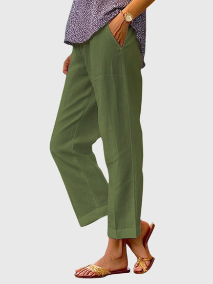 Lidia | Errand-Day Tailored Comfort Pants