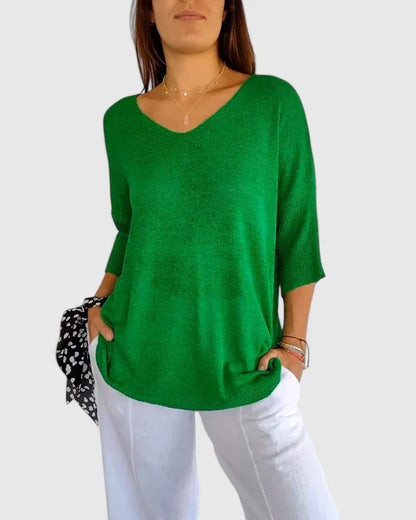 Angioletta | Wardrobe-Staple Breathable Lightweight Style Top