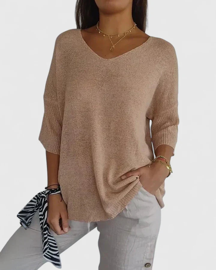 Angioletta | Wardrobe-Staple Breathable Lightweight Style Top