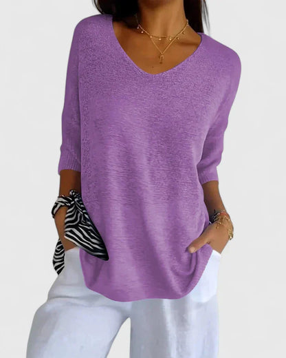 Angioletta | Wardrobe-Staple Breathable Lightweight Style Top