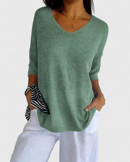 Angioletta | Wardrobe-Staple Breathable Lightweight Style Top