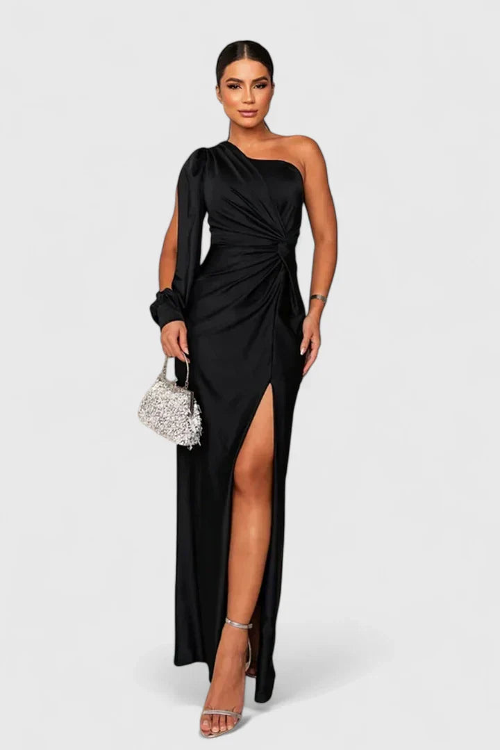 Honora | Weekend One-Shoulder Evening Look Dress