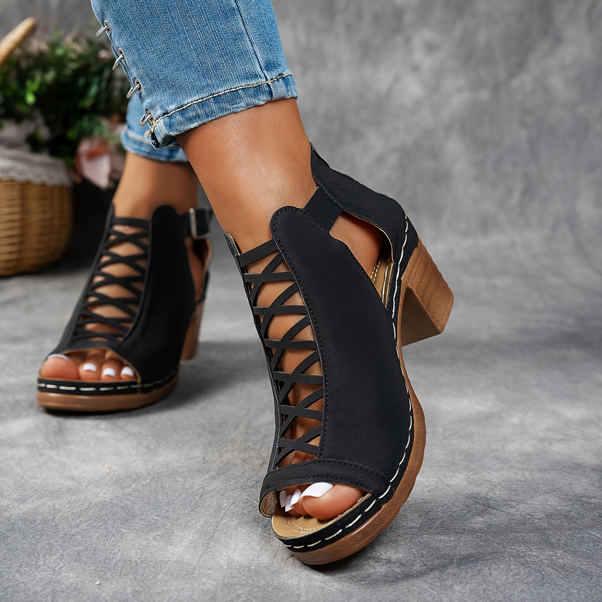 Adriana | Getaway Cushioned Adjustable Everyday Wear Sandal