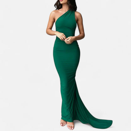 Immacolina | Occasion-Ready Maxi One-Shoulder Shape Dress