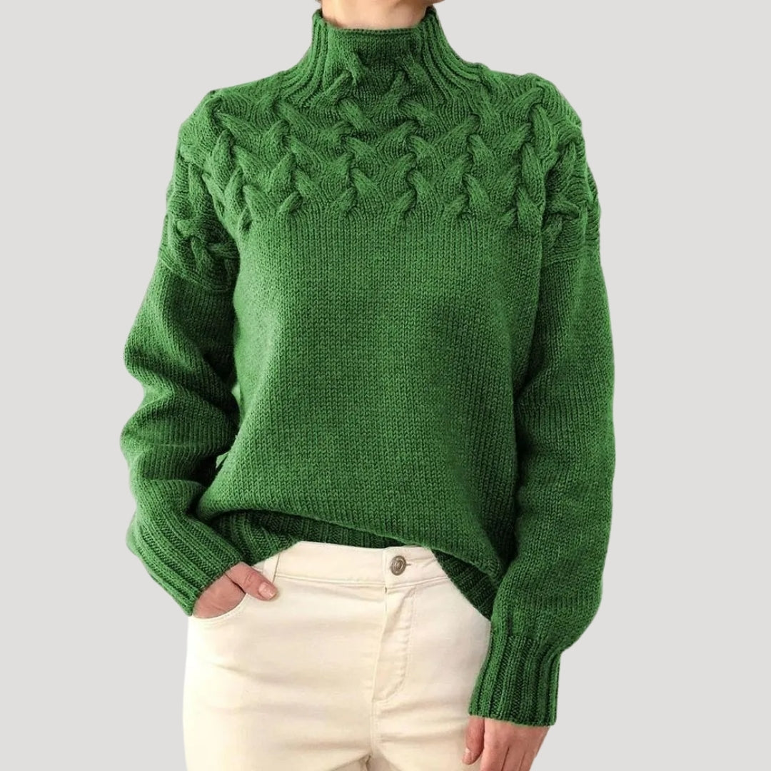 Melinda | Fireside Knit Cable Comfort Sweater