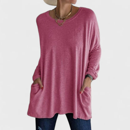 Angeletta | Layering Lightweight Long-Sleeve Style Top