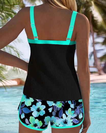 Alessia | Poolside Tummy-Control Two-Piece Fit Swimsuit