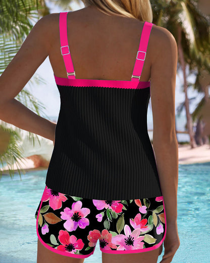 Alessia | Poolside Tummy-Control Two-Piece Fit Swimsuit