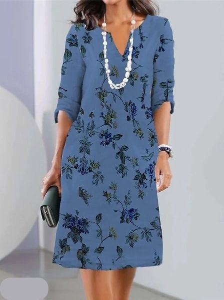 Santina | Garden-Party Breathable Flowing Craftsmanship Dress