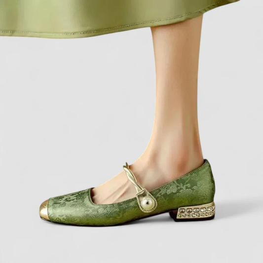 Marziana | Office Summer Strap Comfort Heel