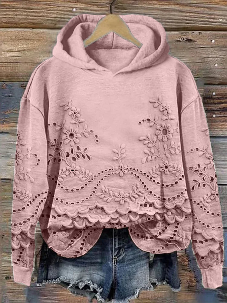 Artemia | Active Floral Warmth Hoodie