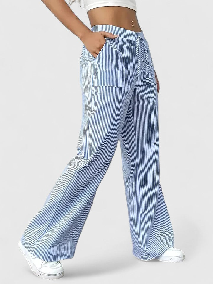 Pia | Everyday Breathable Wide-Leg Ease Pants