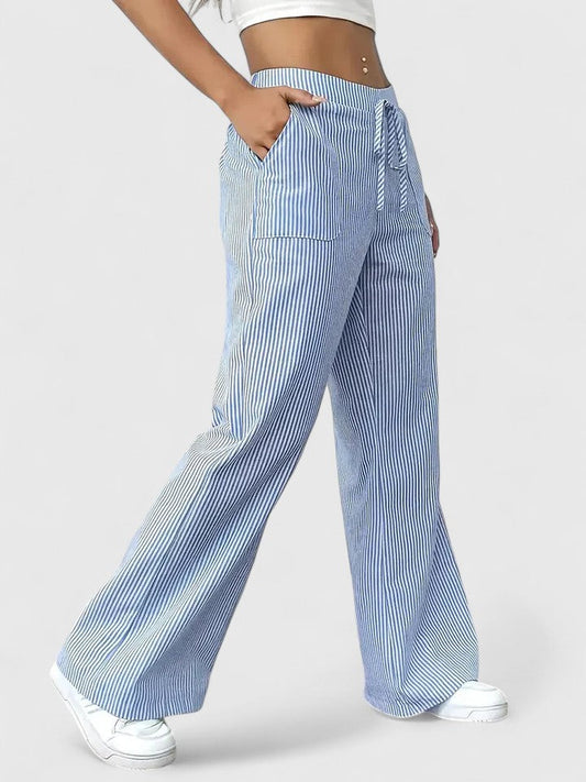 Pia | Everyday Breathable Wide-Leg Ease Pants