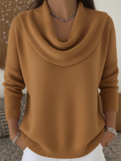 Armelina | City Cowl Collar Softness Sweater