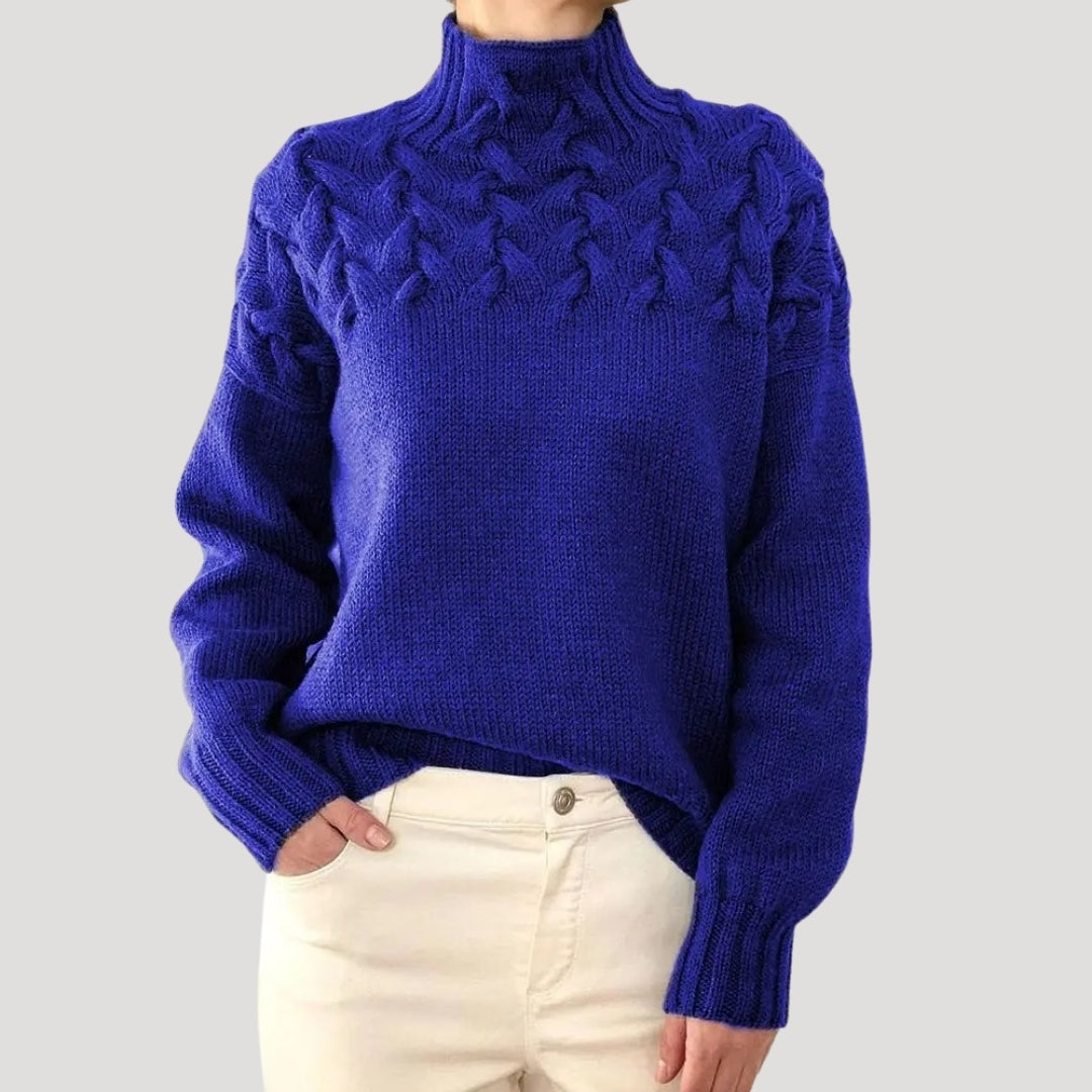 Melinda | Fireside Knit Cable Comfort Sweater