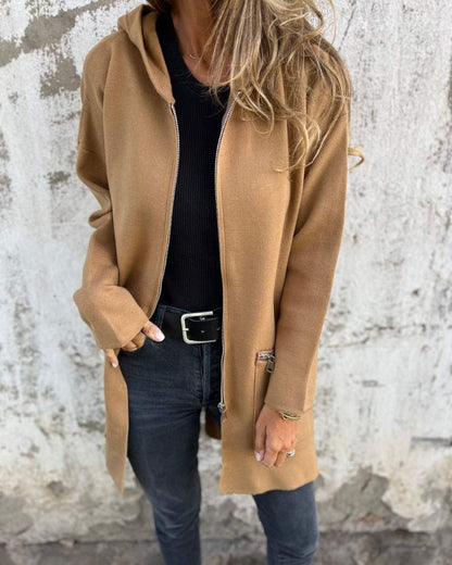 Arnolda | Cold-Weather Long Sleeve Coziness Cardigan