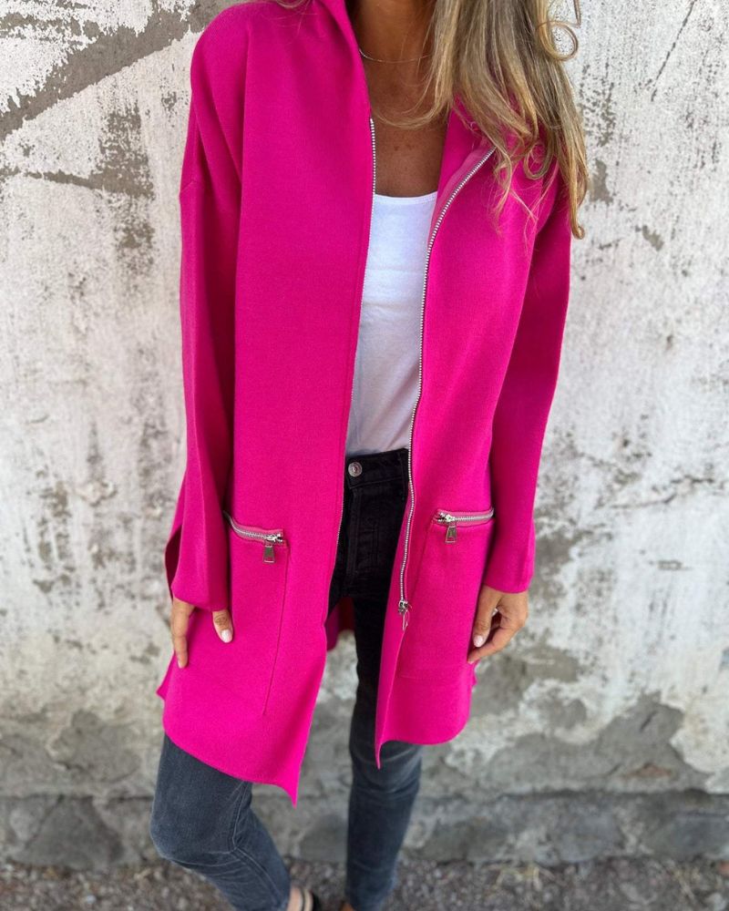Arnolda | Cold-Weather Long Sleeve Coziness Cardigan