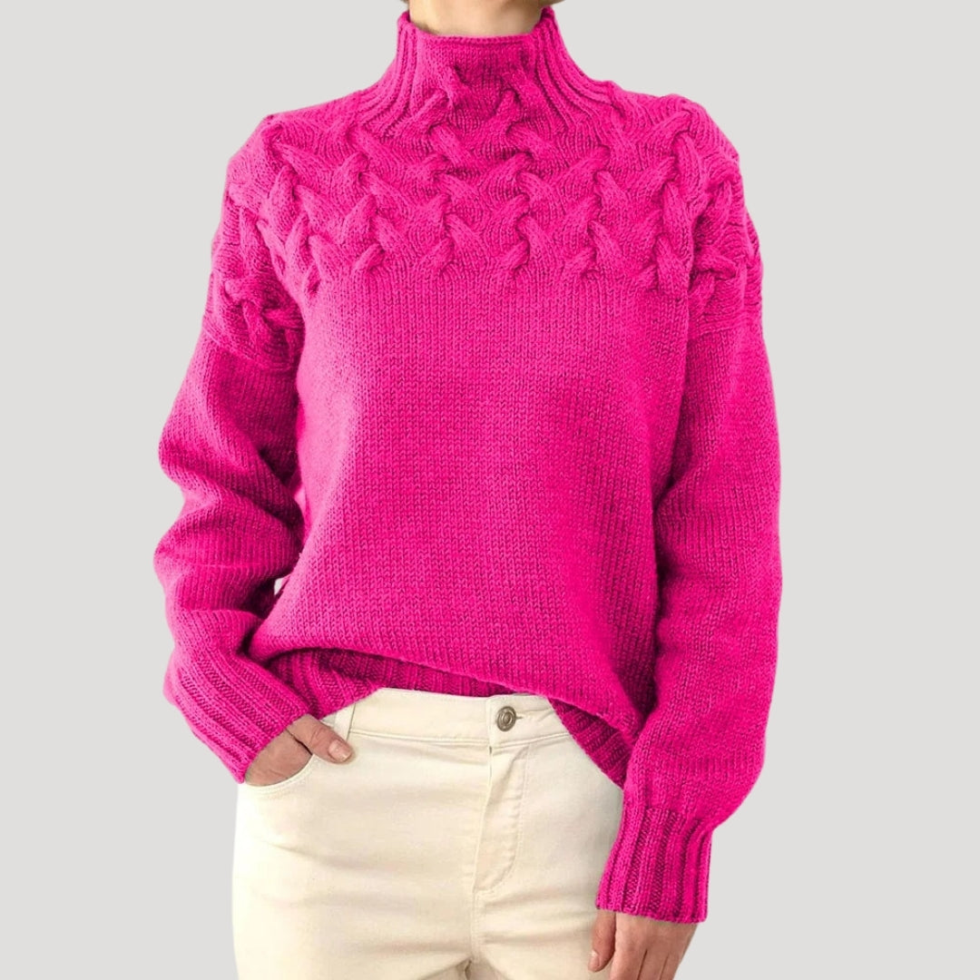 Melinda | Fireside Knit Cable Comfort Sweater