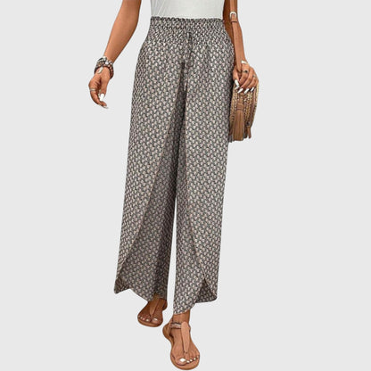 Onorina | Desk-to-Dinner High-Waist Palazzo Silhouette Pants