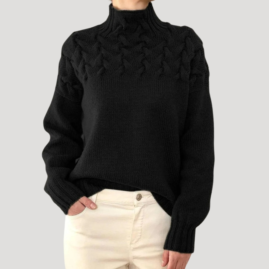 Melinda | Fireside Knit Cable Comfort Sweater