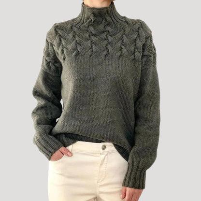 Melinda | Fireside Knit Cable Comfort Sweater
