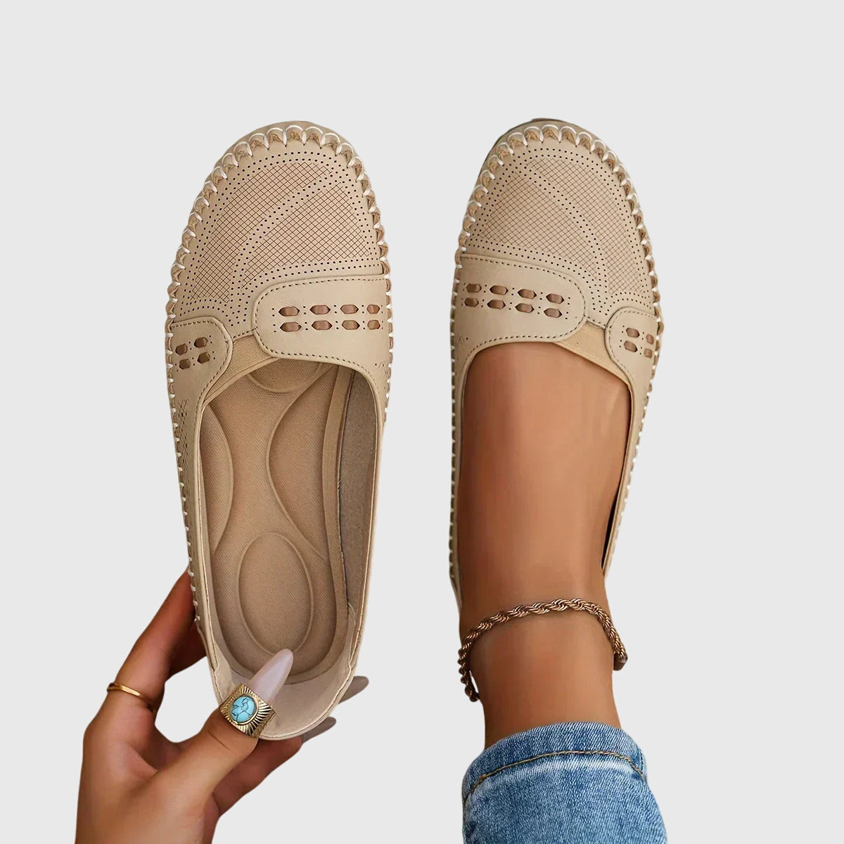 Nova | Weekend Perforated Summer Comfort Loafer