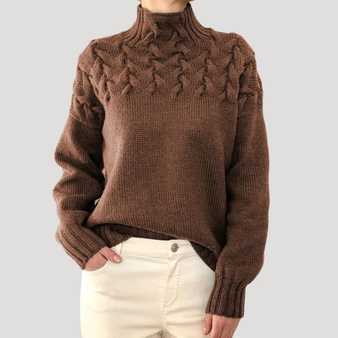 Melinda | Fireside Knit Cable Comfort Sweater