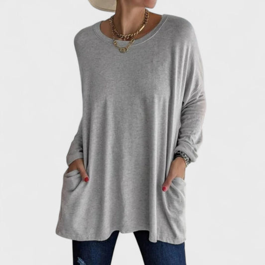 Angeletta | Layering Lightweight Long-Sleeve Style Top