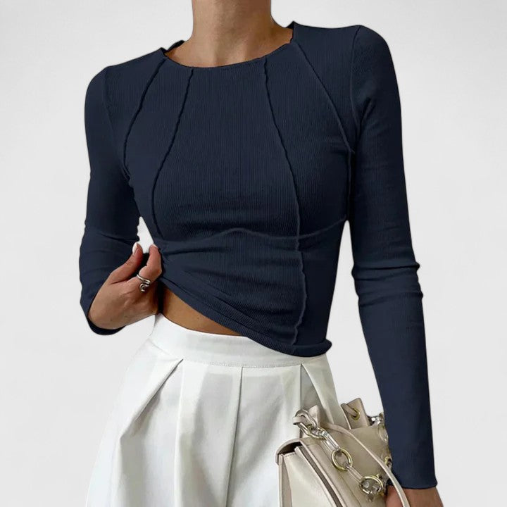 Beauregarde | Office-Ready Lightweight Long-Sleeve Silhouette Shirt
