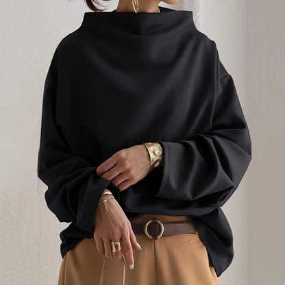 Asuncion | Weekend-Ready Oversized High-Neck Comfort Sweater