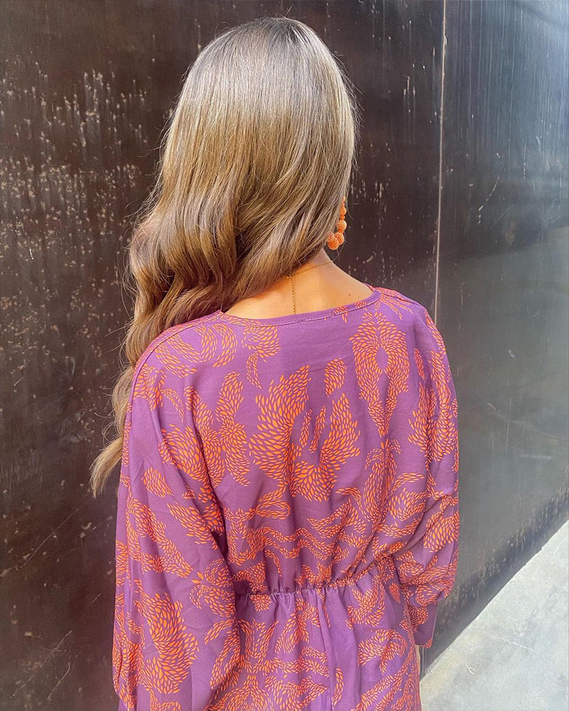 Zara | Sun-Soaked Wrap Maxi Detailing Dress