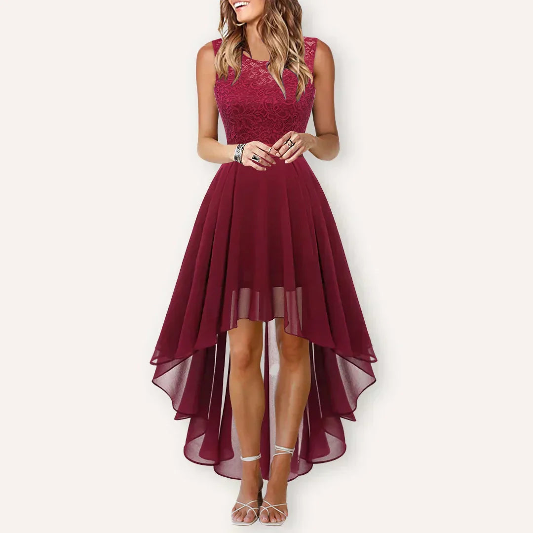 Llian | Brunch Wedding High-Low Look Dress