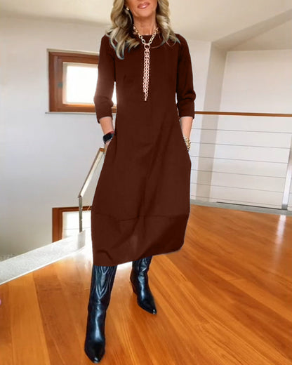 Gioconda | Occasion-Ready Breathable Slimming Flair Dress