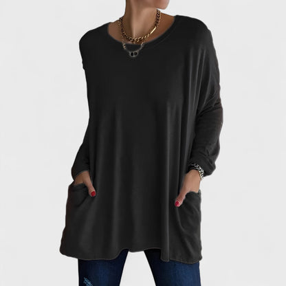 Angeletta | Layering Lightweight Long-Sleeve Style Top