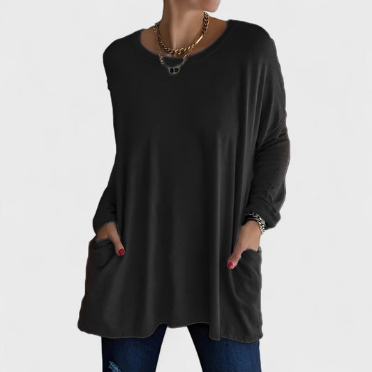 Angeletta | Layering Lightweight Long-Sleeve Style Top