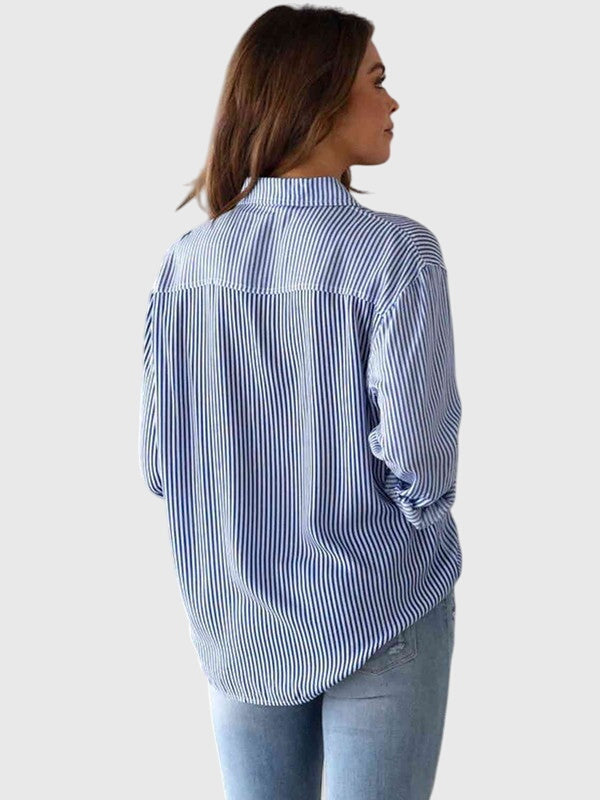 Angele | Feminine Work Lightweight Silhouette Shirt