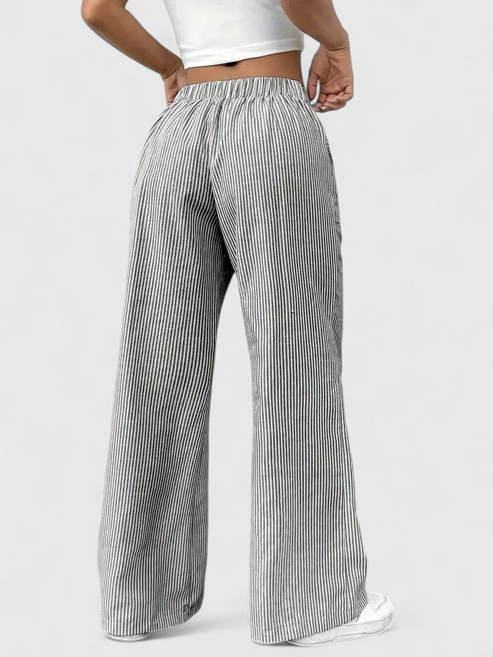 Pia | Everyday Breathable Wide-Leg Ease Pants