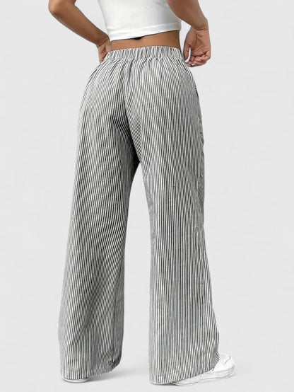Pia | Everyday Breathable Wide-Leg Ease Pants