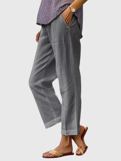 Lidia | Errand-Day Tailored Comfort Pants