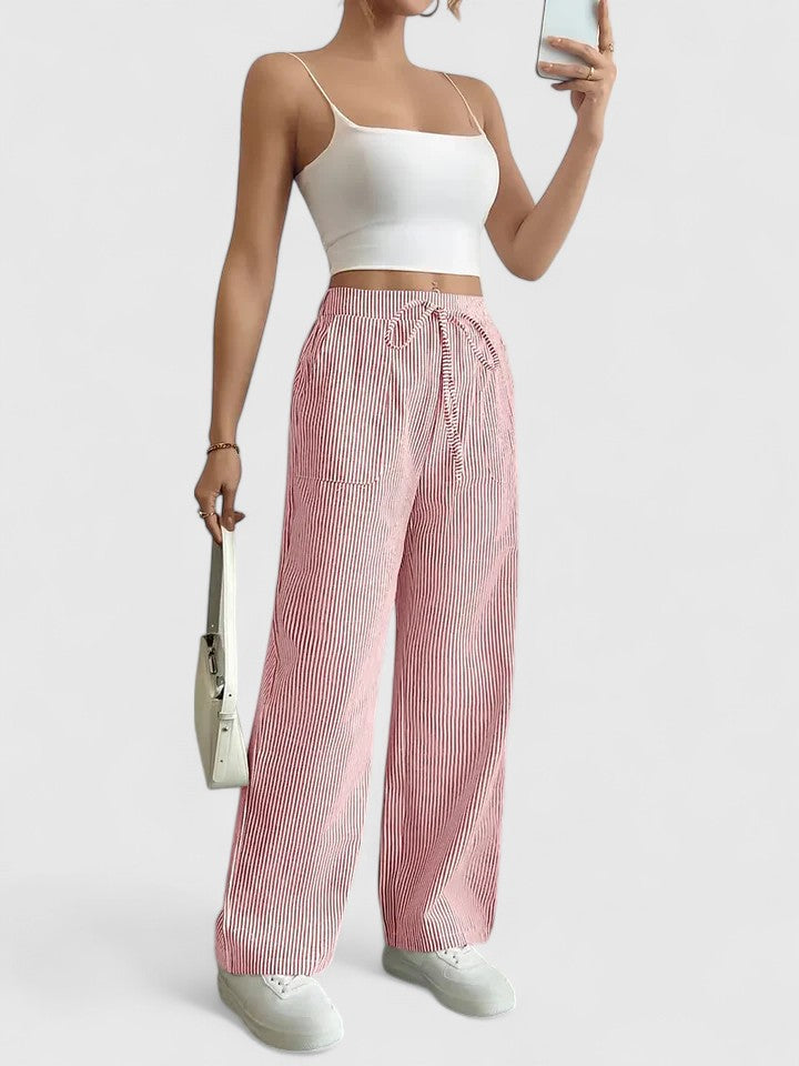 Pia | Everyday Breathable Wide-Leg Ease Pants