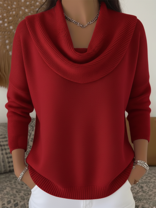 Armelina | City Cowl Collar Softness Sweater